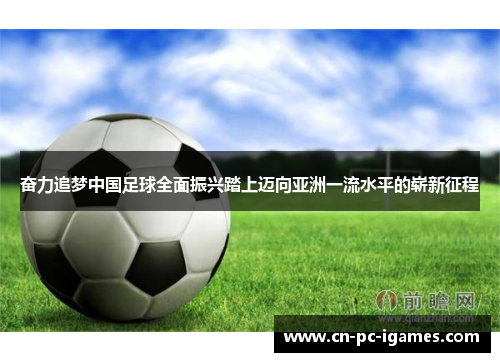 奋力追梦中国足球全面振兴踏上迈向亚洲一流水平的崭新征程